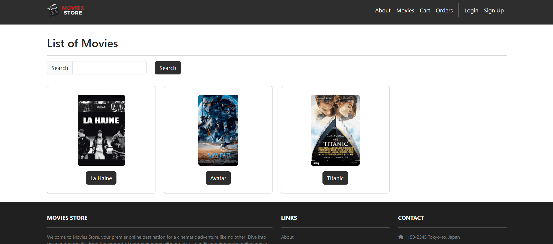 GT Movies Store screenshot
